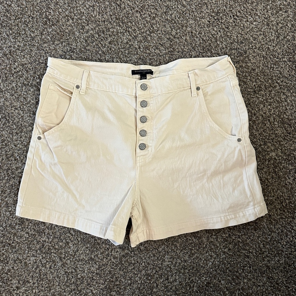 Banana Republic Button-Fly Denim Short